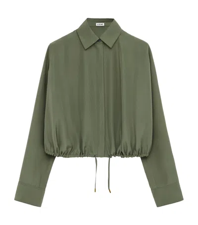 LOEWE SILK BALLOON SHIRT