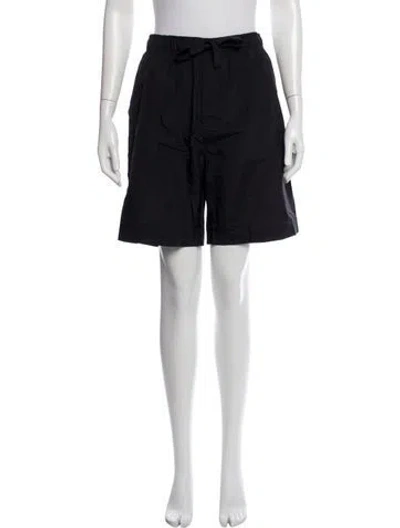 Pre-owned Loewe Silk Knee-length Shorts In Blue
