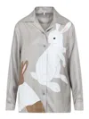 Loewe Silk Shirt With Bunny Cuff Links
