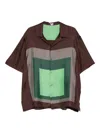 Loewe Albers Bowling Shirt Shirts Multicolor In Animal Print
