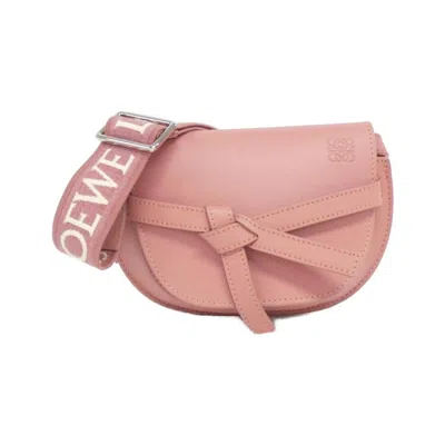 Pre-owned Loewe Silver Leather Shoulder Bag ()