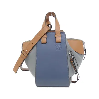 Pre-owned Loewe Silver Leather Shoulder Bag ()