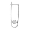 Loewe Silver-tone Safety Pin Charm In Silver