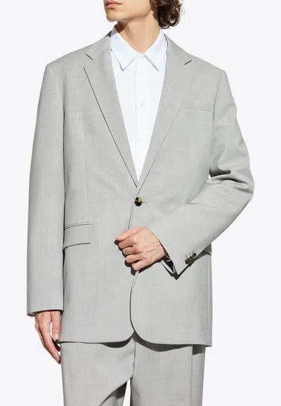 LOEWE SINGLE-BREASTED WOOL BLAZER