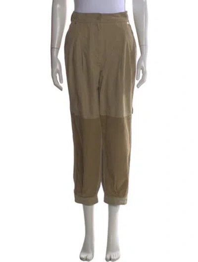 Pre-owned Loewe Skinny Leg Pants In Neutral