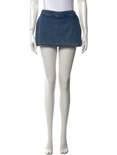 Pre-owned Loewe Skirt In Blue