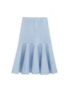 Loewe Skirt Light Blue In Blue
