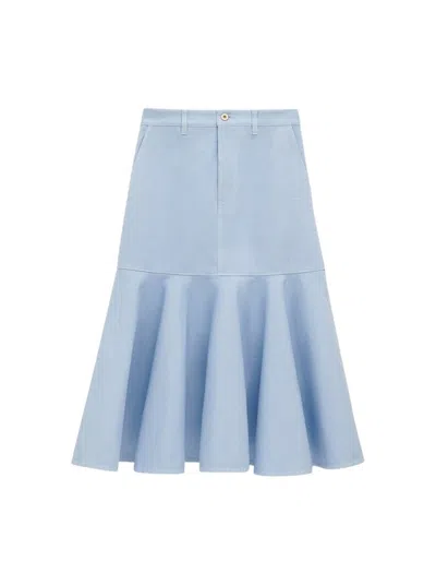 Loewe Skirt Light Blue