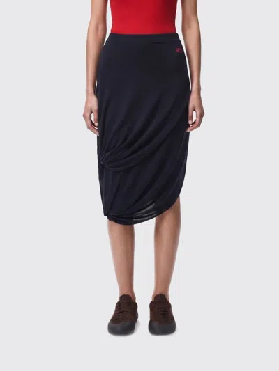 Loewe Skirt Woman  In Blue