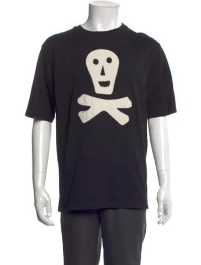 Pre-owned Loewe Skull Graphic Print T-shirt In Black