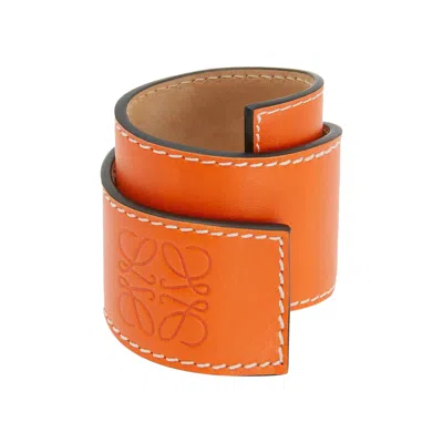 Pre-owned Loewe Slap Bracelet | Orange | Women's Size Onesize