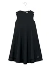 Loewe Sleeveless Crew Neck Mini Dress In Black