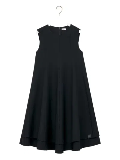 LOEWE SLEEVELESS CREW NECK MINI DRESS