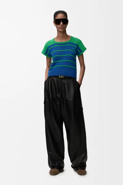 Loewe Sleeveless Sweater In Cotton And Wool Size: L For Woman In Multi
