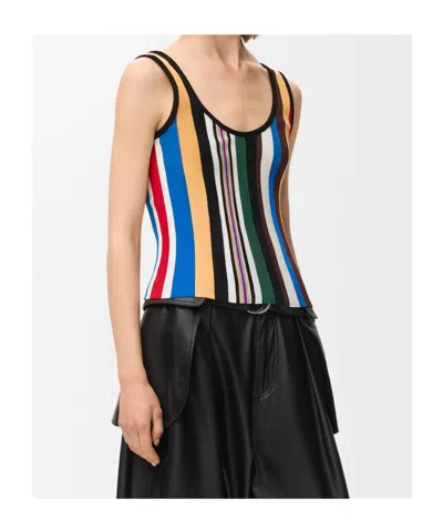 Loewe Sleeveless Vest In Multi