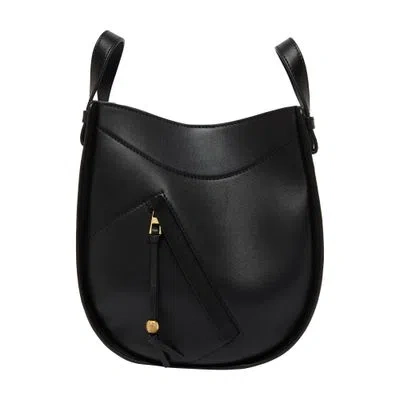 Loewe Slice Hammock Bag In Black