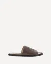 Loewe Flex Anagram Slide In Soft Calfskin