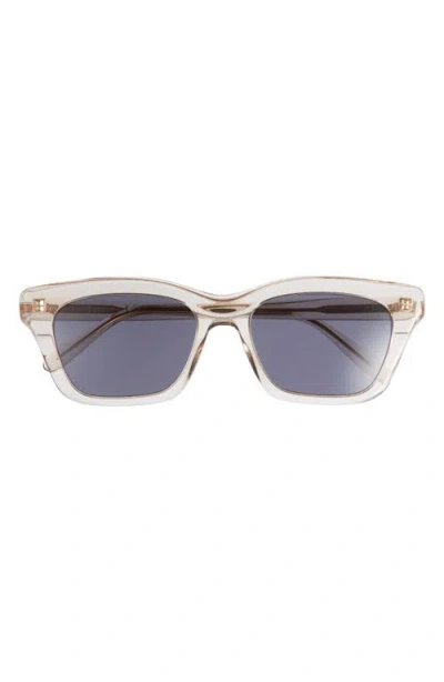 Loewe Slim 53mm Rectangular Sunglasses In Gray