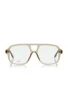 Loewe Slim Aviator-frame Acetate Glasses