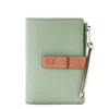 Loewe Slim Compact Wallet - Rosemary/tan In Pink