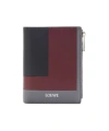 Loewe Slim Compact Wallet In Black