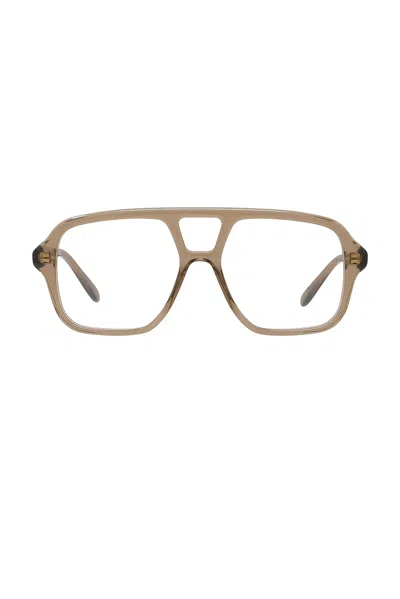 Loewe Slim Eye Glasses In Dark Brown