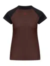 Loewe Slim Fit T-shirt In Cotton Blend In Brown