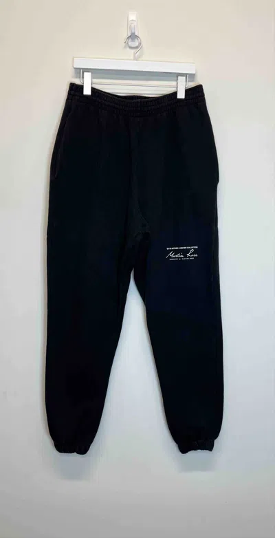 Pre-owned Loewe Slim Leg Sweatpants In Black
