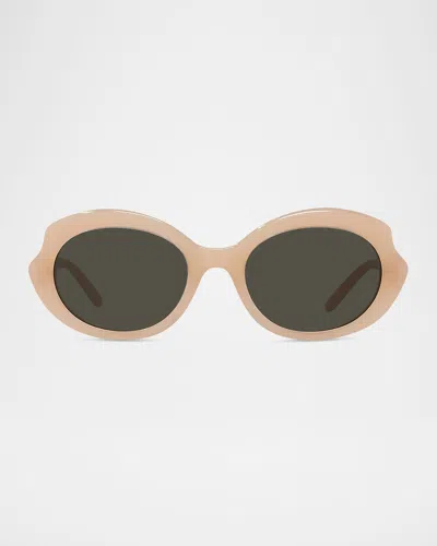 Loewe Slim Lw40147i Sunglasses In Pink