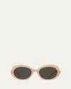 Loewe Slim Lw40147i Sunglasses In Spkbrnmr