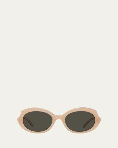Loewe Slim Lw40147i Sunglasses In Spkbrnmr
