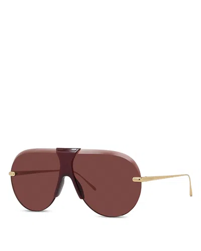 Loewe Aviator Sunglasses In Brown