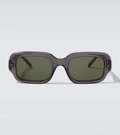 Loewe Slim Square Sunglasses In Green