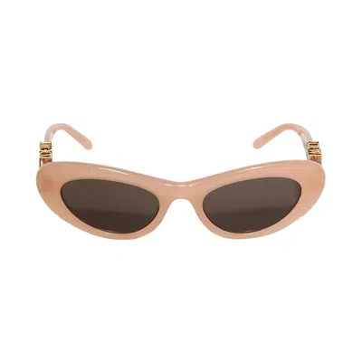 Pre-owned Loewe Slim Sunglasses 'shiny Pink/brown' | Women's Size Onesize