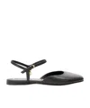 Loewe Toy Ankle Strap Ballerinas In Lambskin In Black