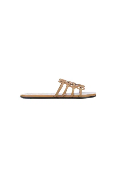 Loewe Slippers In Brown