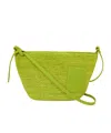 Loewe Slit Pochette Shoulder Bag In Green