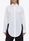Loewe Lapel Long-sleeved Shirt In White