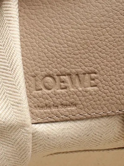 Pre-owned Loewe Small 2010s Hammock Tote Abg In Neutrals