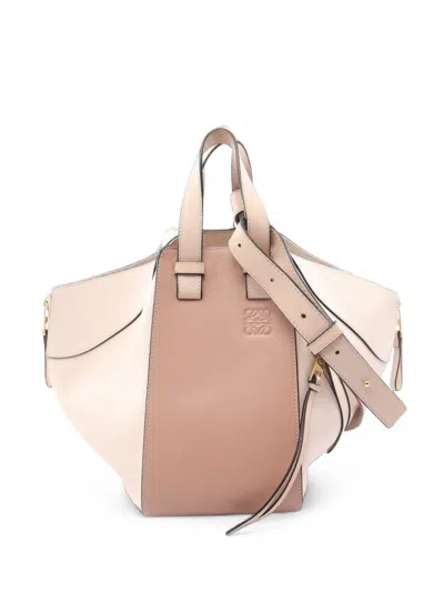 Pre-owned Loewe Small 2010s Hammock Tote Bag In Neutrals