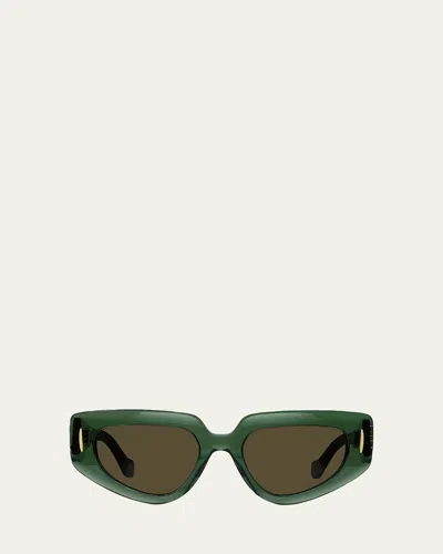 LOEWE SMALL 51MM BUTTERFLY SCREEN SUNGLASSES