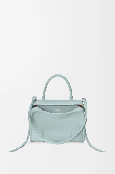 Loewe Small Amazona 180 Bag In Soft Leather Skin For Woman In Mineral Mist