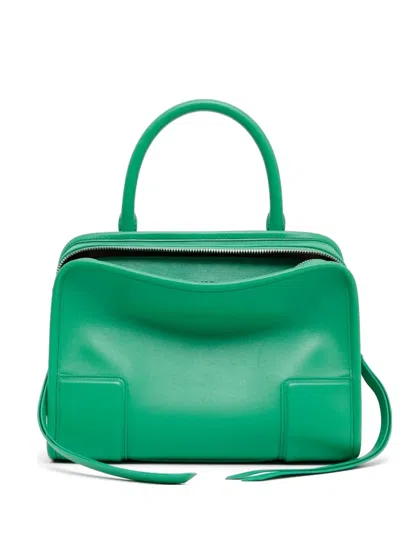 Loewe Small Amazona 180 Tote Bag In Green