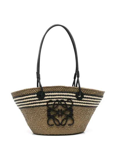 Loewe Small Anagram Shoulder Bag In Green