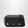 Loewe Small Pebble Leather Messenger Bag In Black