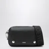 Loewe Small Pebble Leather Messenger Bag In Black