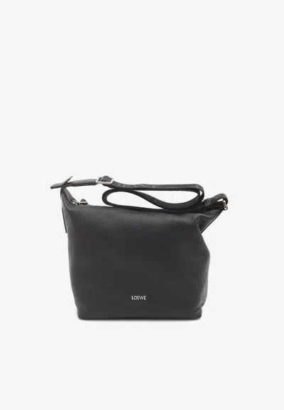 Loewe Small Cubi Calf Leather Messenger Bag