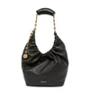 Loewe Small Drawstring Handbag In Black