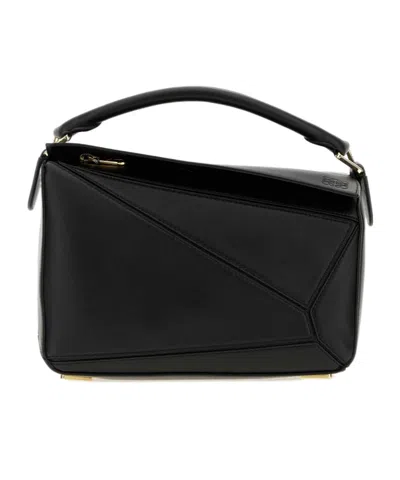 Loewe Small Featherlight Puzzle Bag In Red