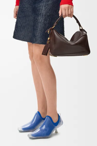 Loewe Small Featherlight Puzzle Bag In Nappa Lambskin For Woman In Brown